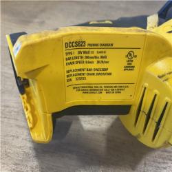 AS-IS DEWALT 20V MAX 8 in. Brushless Cordless Battery Powered Pruning Chainsaw (Tool Only)