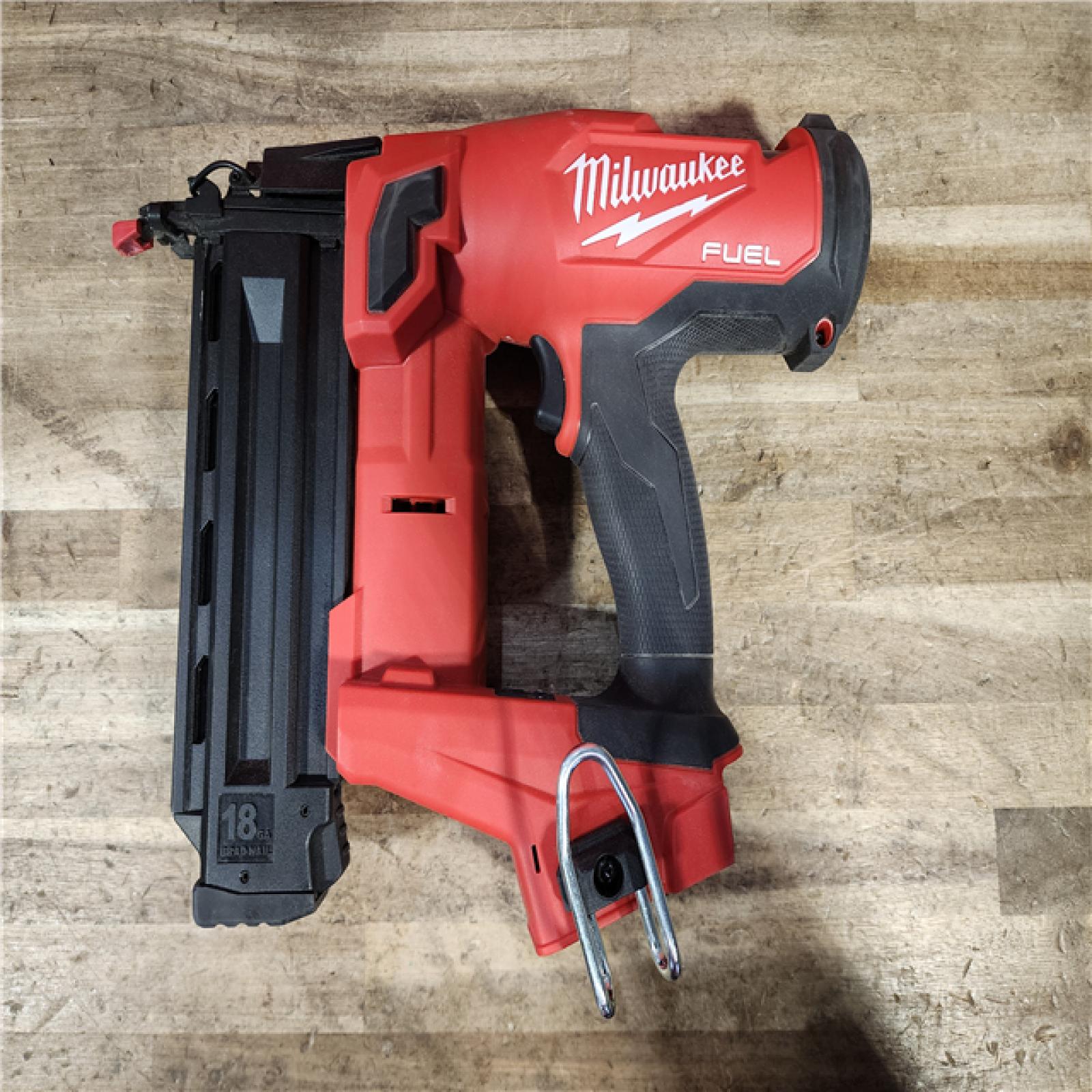 HOUSTON LOCATION - AS-IS Milwaukee FUEL 18-Volt Lithium-Ion Brushless Cordless Gen II 18-Gauge Brad Nailer (Tool-Only)