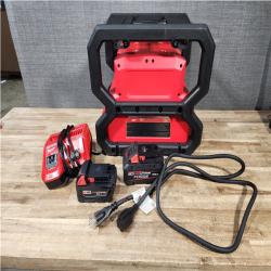 Houston Location AS-IS Milwaukee 18V Lithium-Ion Cordless 3600-Watt/1800-Watt Battery Powered Power Supply (Tool Only)