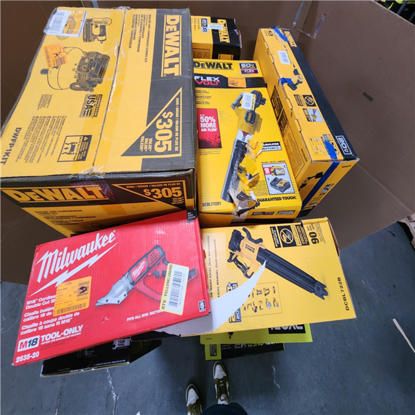 CALIFORNIA AS-IS TOOL PALLET