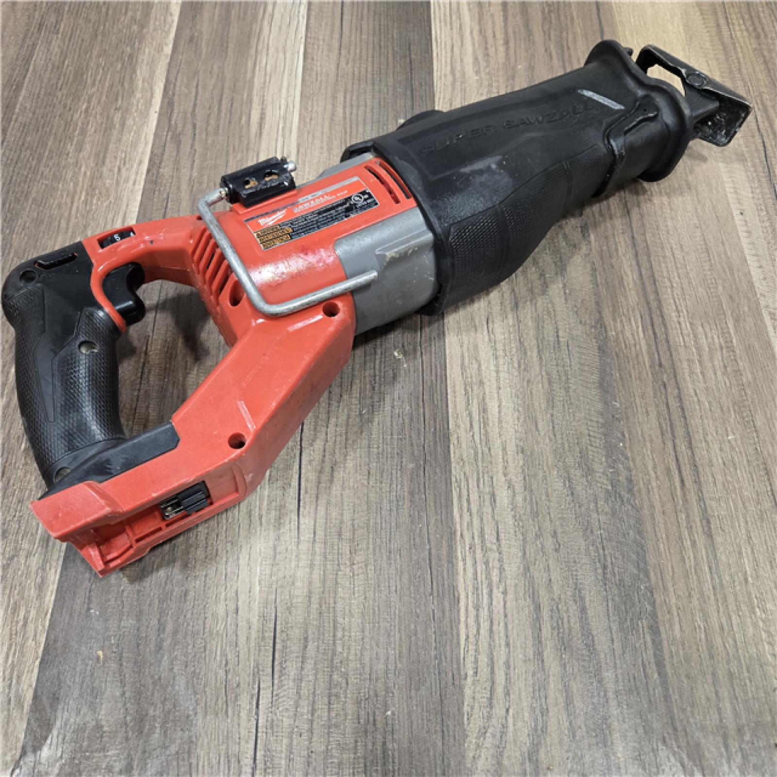 GOOD Milwaukee M18 Fuel 18V Brushless Super Sawzall Reciprocating Saw 2722-20 (Bare Tool)