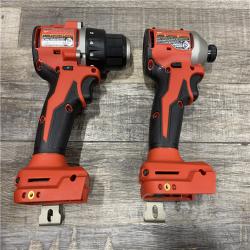 AS-IS Milwaukee 18V Lithium-Ion Brushless Cordless Compact Drill/Impact Combo Kit