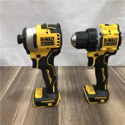 AS-IS DEWALT ATOMIC 20-Volt MAX Lithium-Ion Cordless Combo Kit