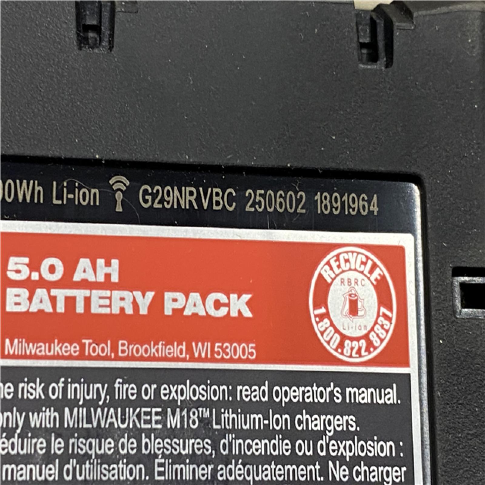 AS-IS Milwaukee FUEL 18V Lithium-Ion Brushless Cordless Hammer Drill and Impact Driver Combo Kit