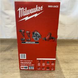 NEW! Milwaukee 18-Volt Lithium-Ion Brushless Cordless (4-Tool) Combo Kit