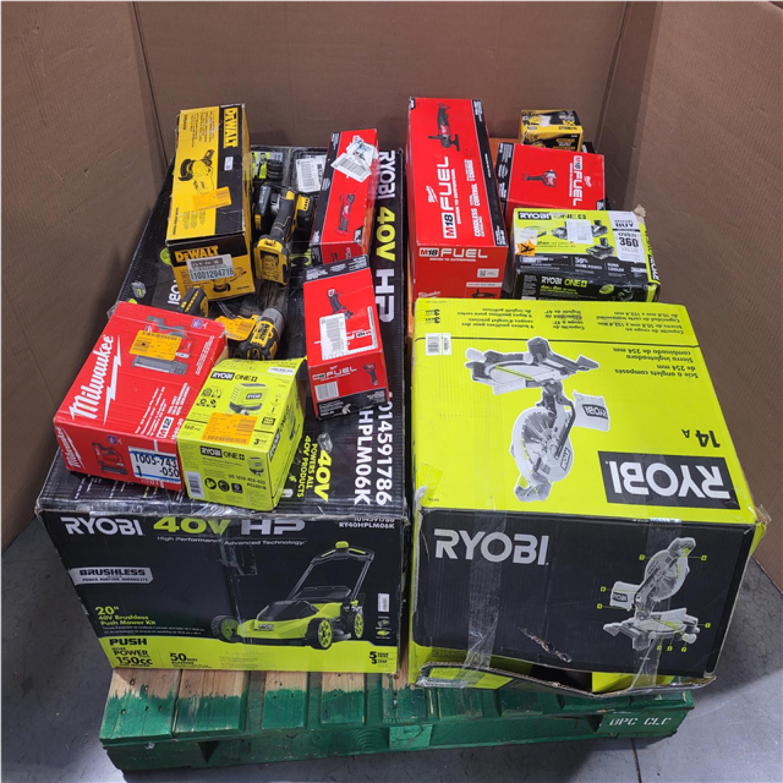CALIFORNIA AS-IS TOOL PALLET