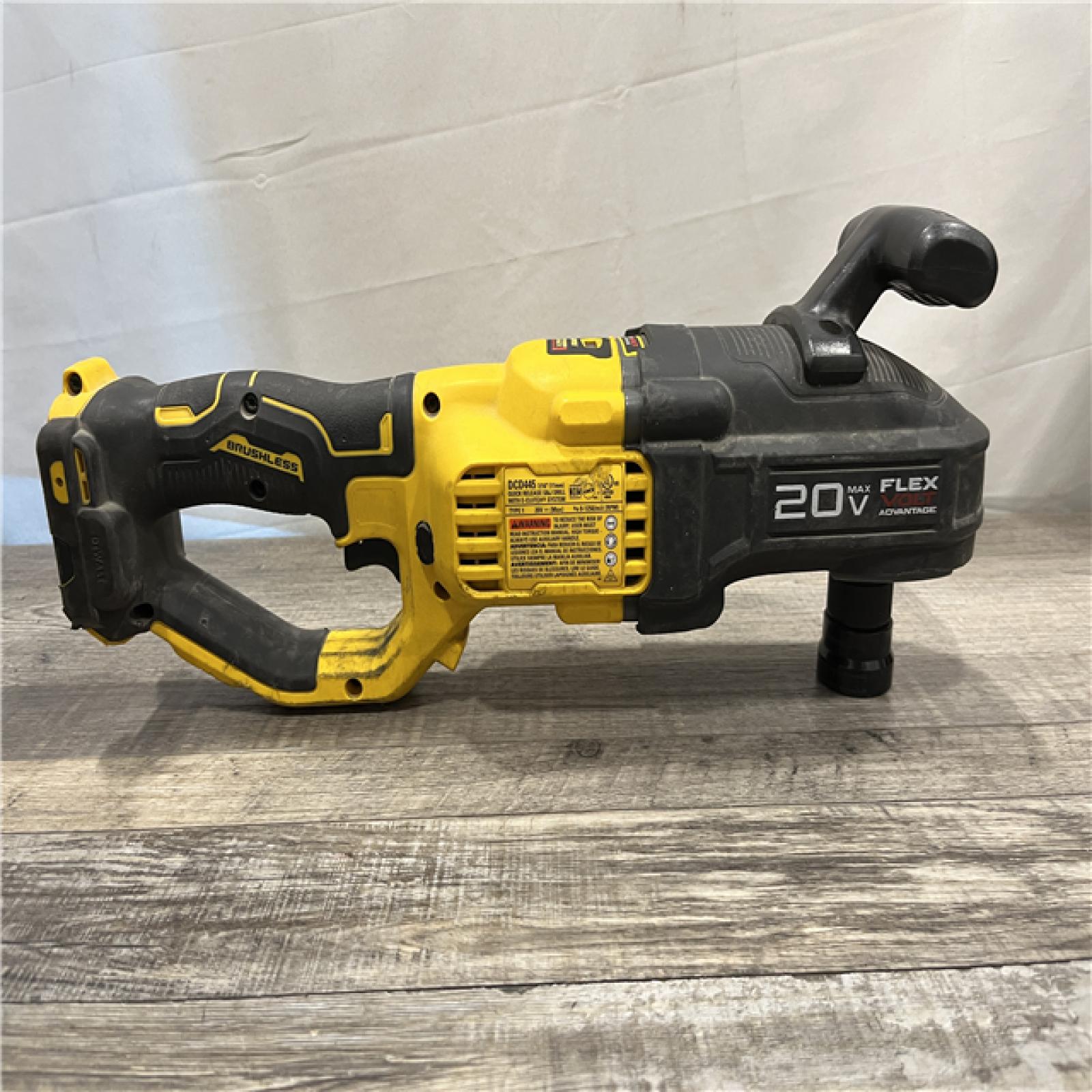 AS-IS DEWALT 20V Max Cordless Brushless 7/16 in. Quick Change Stud and Joist Drill (Tool Only)
