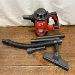 AS-IS Milwaukee M18 18-Volt Lithium-Ion Cordless Compact Vacuum (Tool-Only)