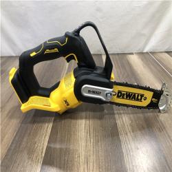 AS-IS DEWALT 20V MAX 8 in. Brushless Cordless Battery Powered Pruning Chainsaw (Tool Only)