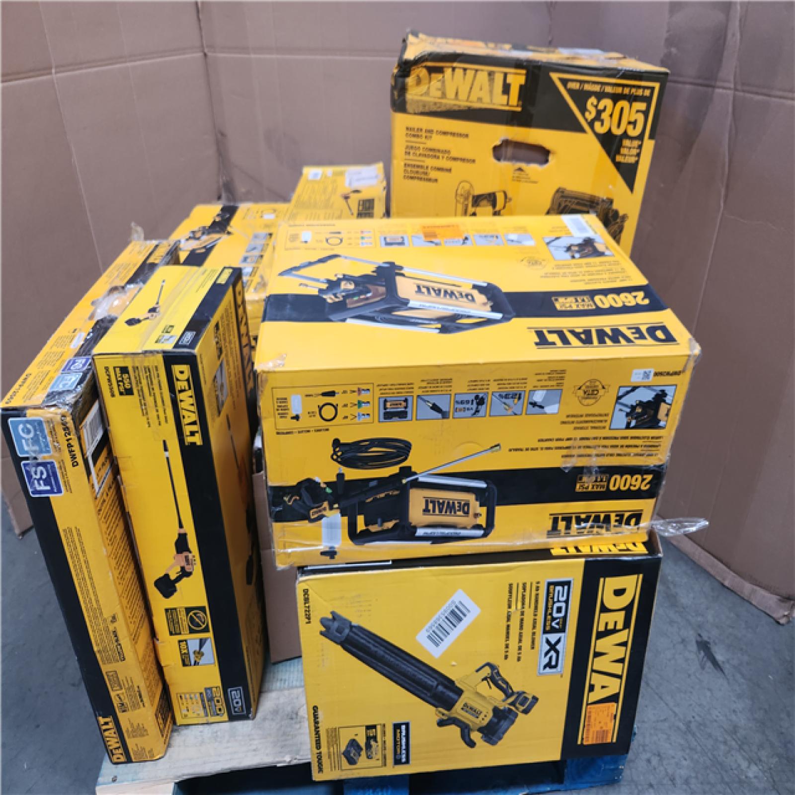 CALIFORNIA AS-IS TOOL PALLET