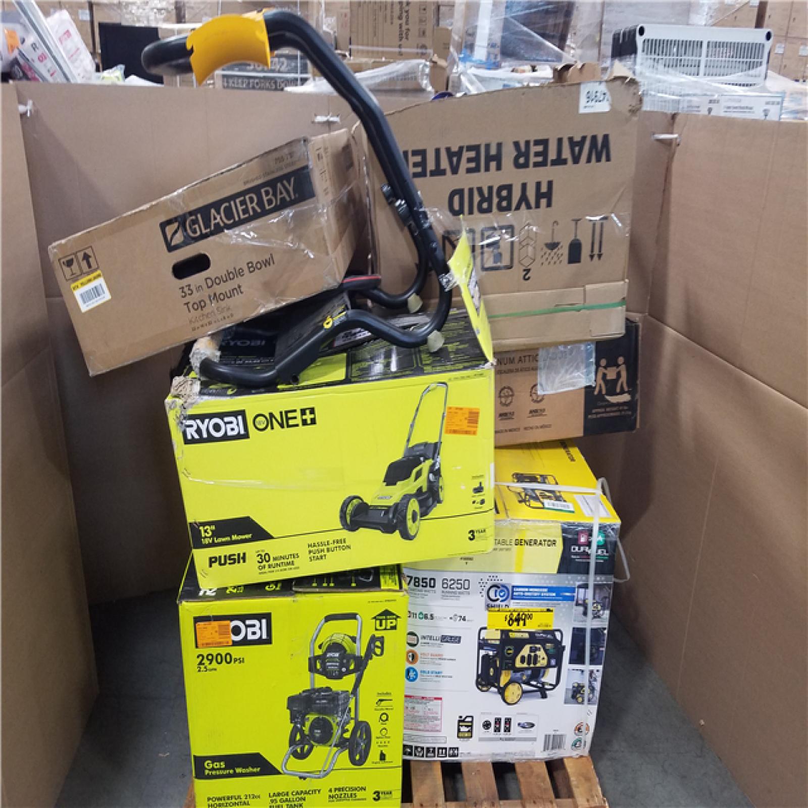 CALIFORNIA AS-IS HOME IMPROVEMENT PALLET