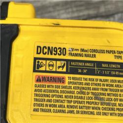 AS-IS DEWALT 20V 30 Degree Cordless Framing Nailer (Tool-Only)