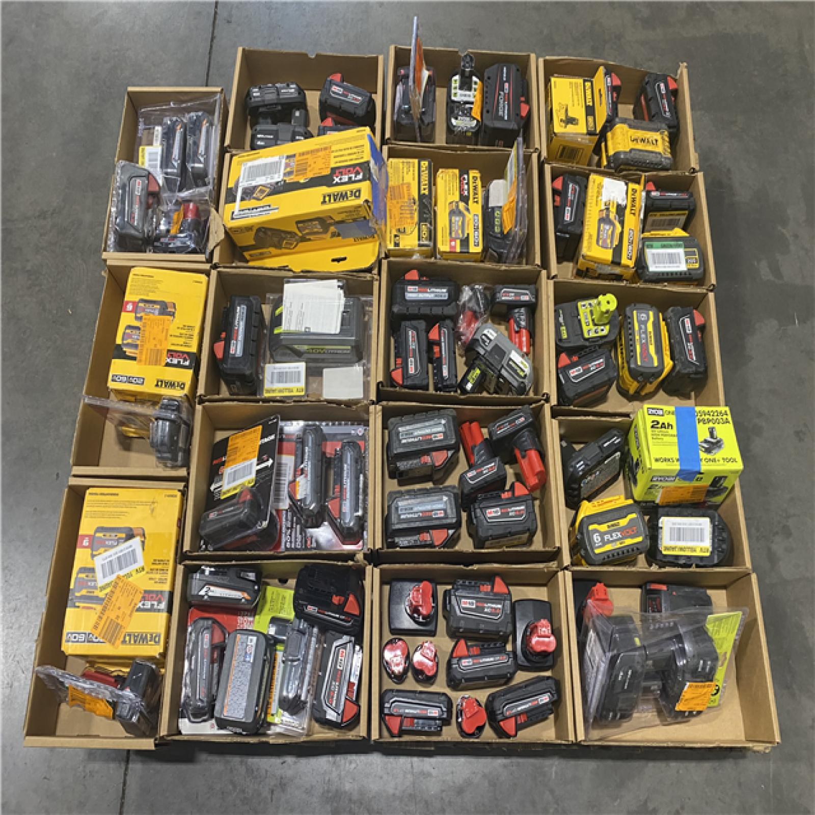 DALLAS LOCATION - AS-IS BATTERY PALLET