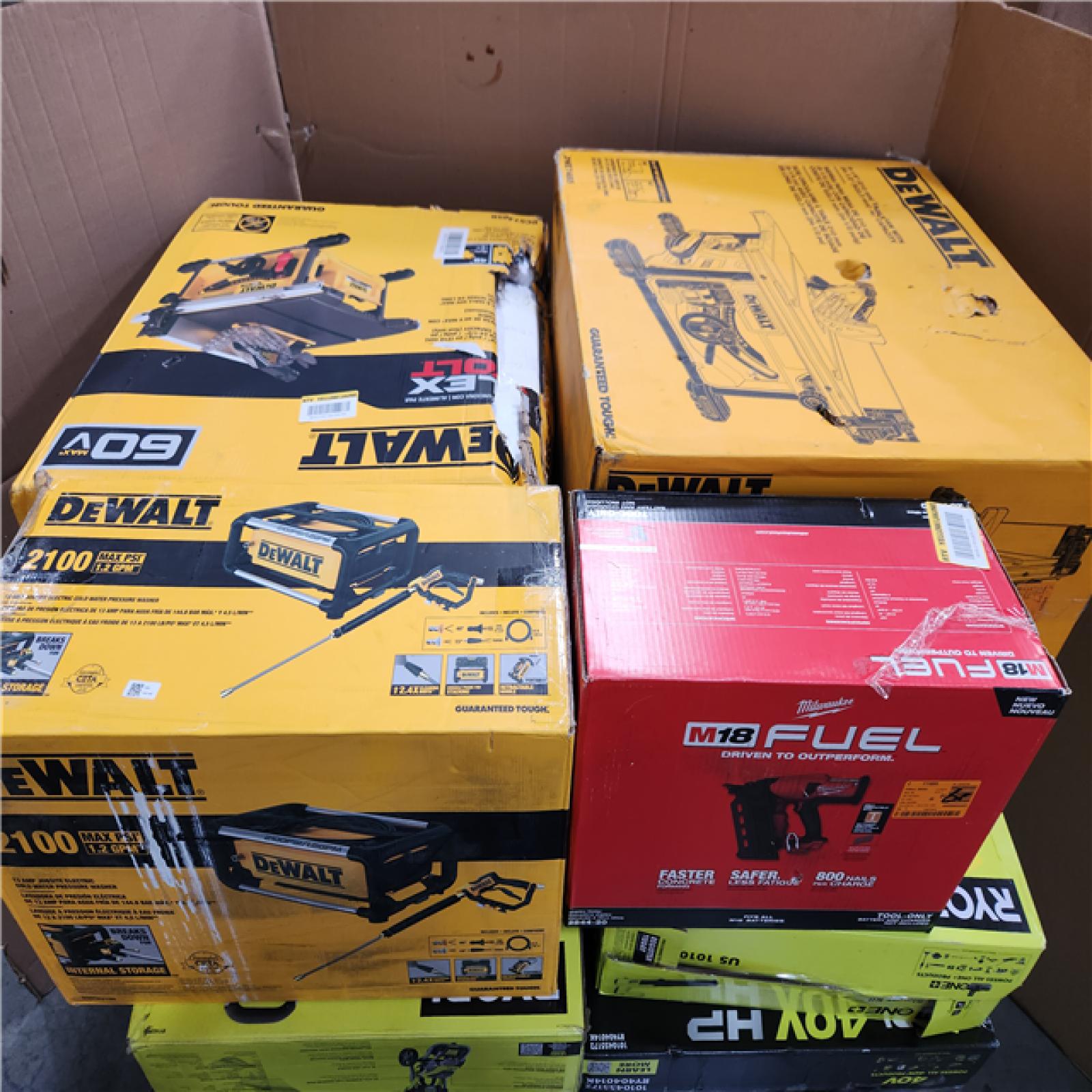 CALIFORNIA AS-IS TOOL PALLET