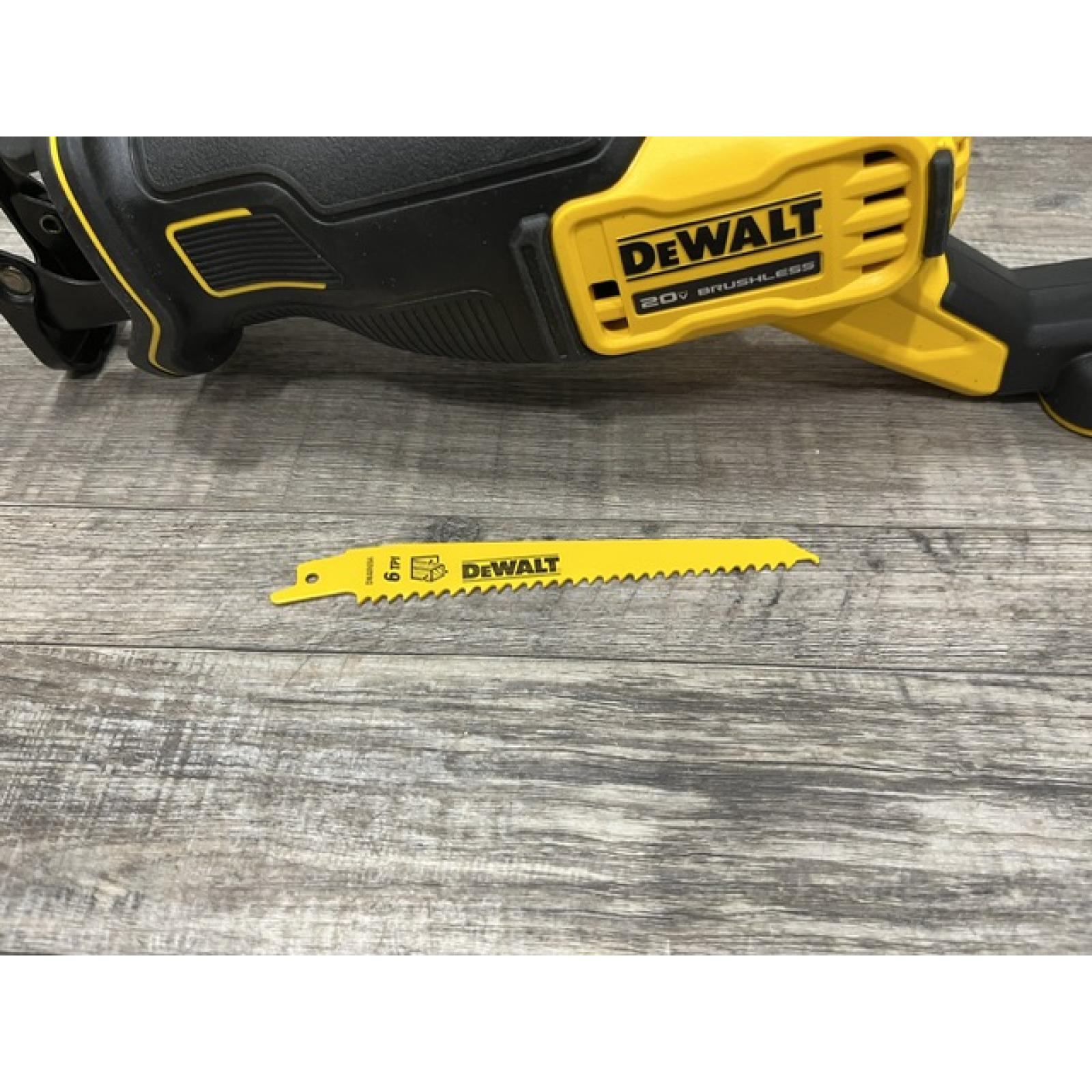 AS-IS DEWALT 20V MAX Cordless Brushless Reciprocating Saw (Tool Only)