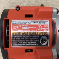 AS-IS Milwaukee 18-Volt Lithium-Ion Brushless Cordless Compact Hammer Drill/Impact Combo Kit