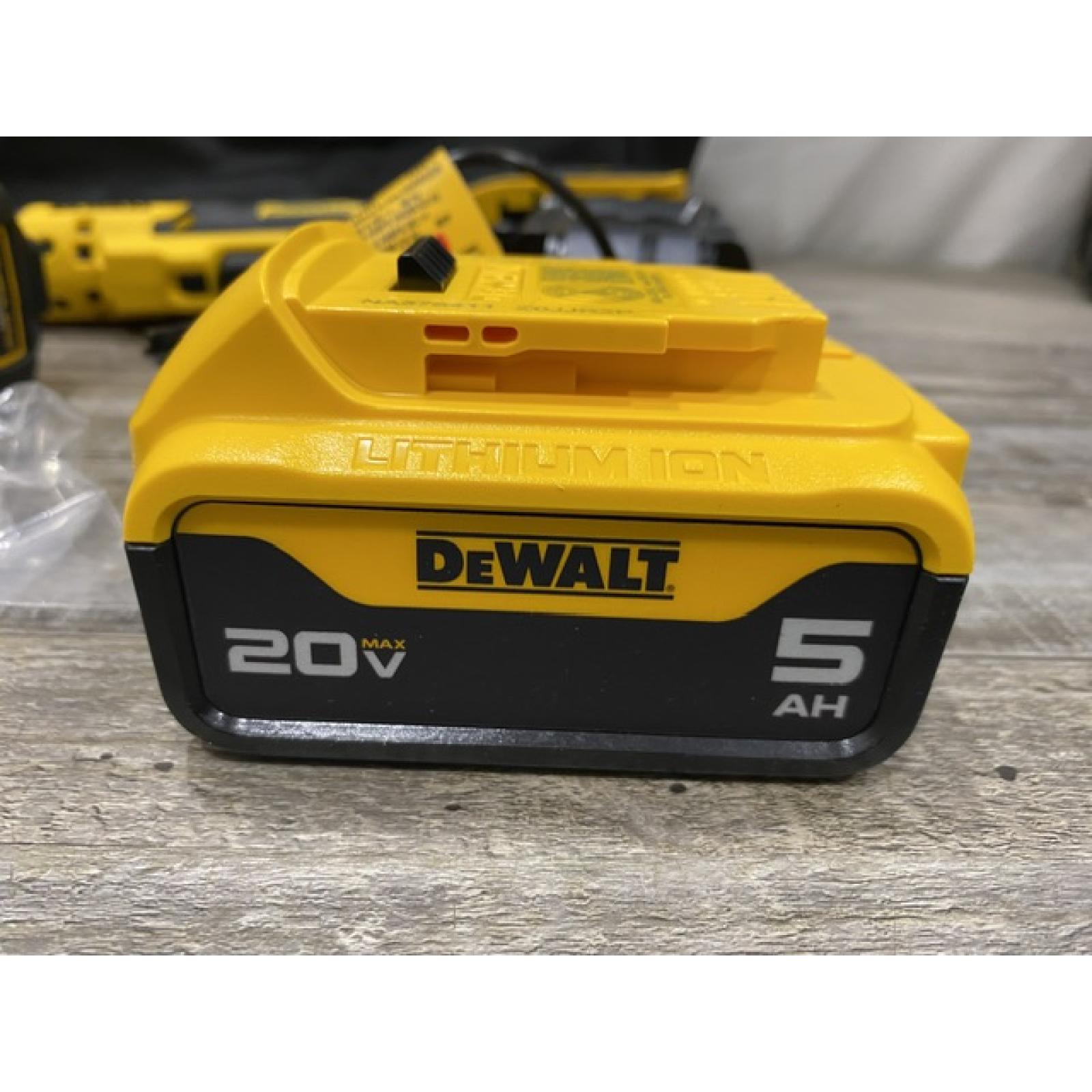 AS-IS DEWALT 20V Lithium-Ion Cordless 2-Tool Combo Kit