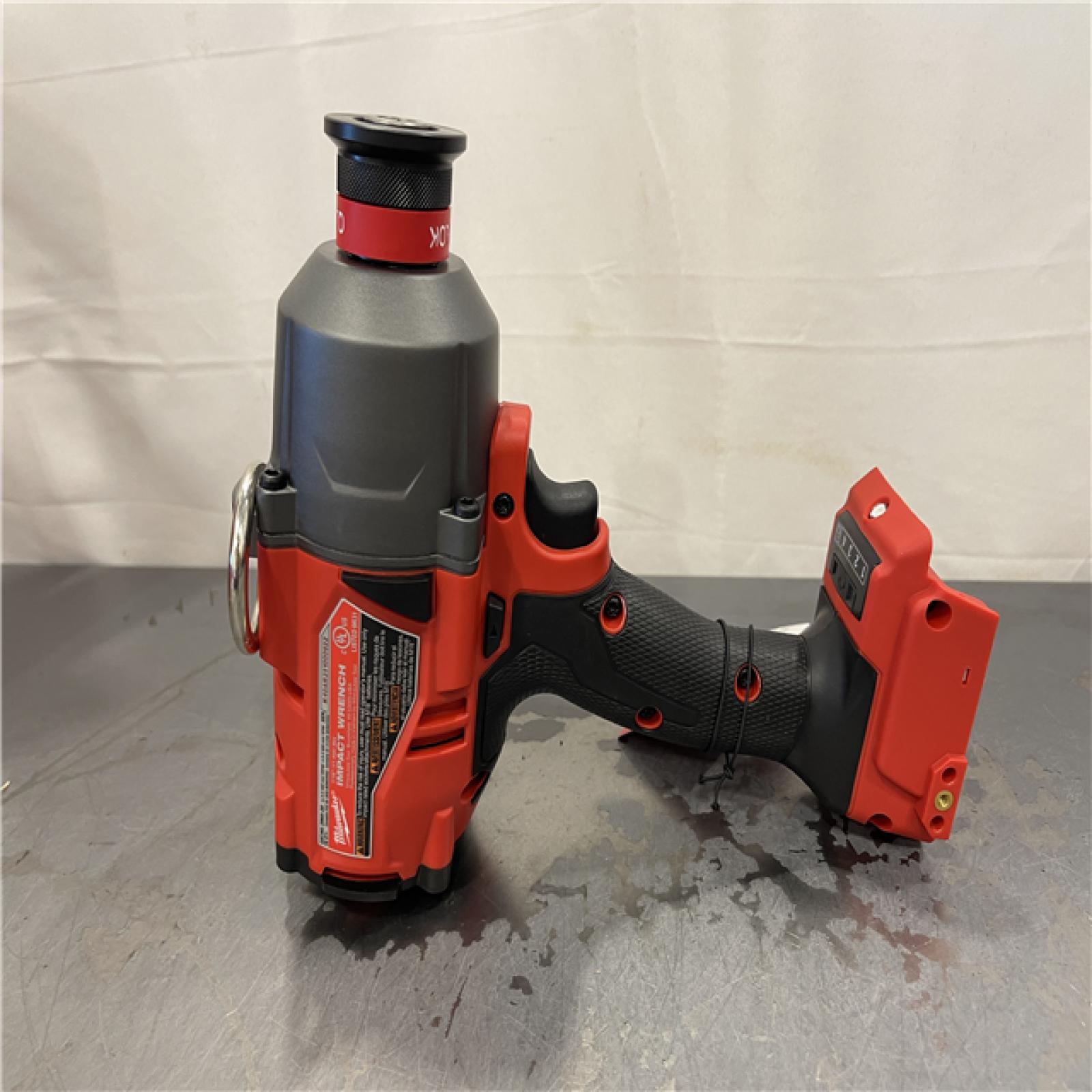 AS-IS - Milwaukee M18 FUEL ONE-KEY 18-Volt Lithium-Ion Brushless Cordless 7/16 in. Hex High Torque Impact Wrench