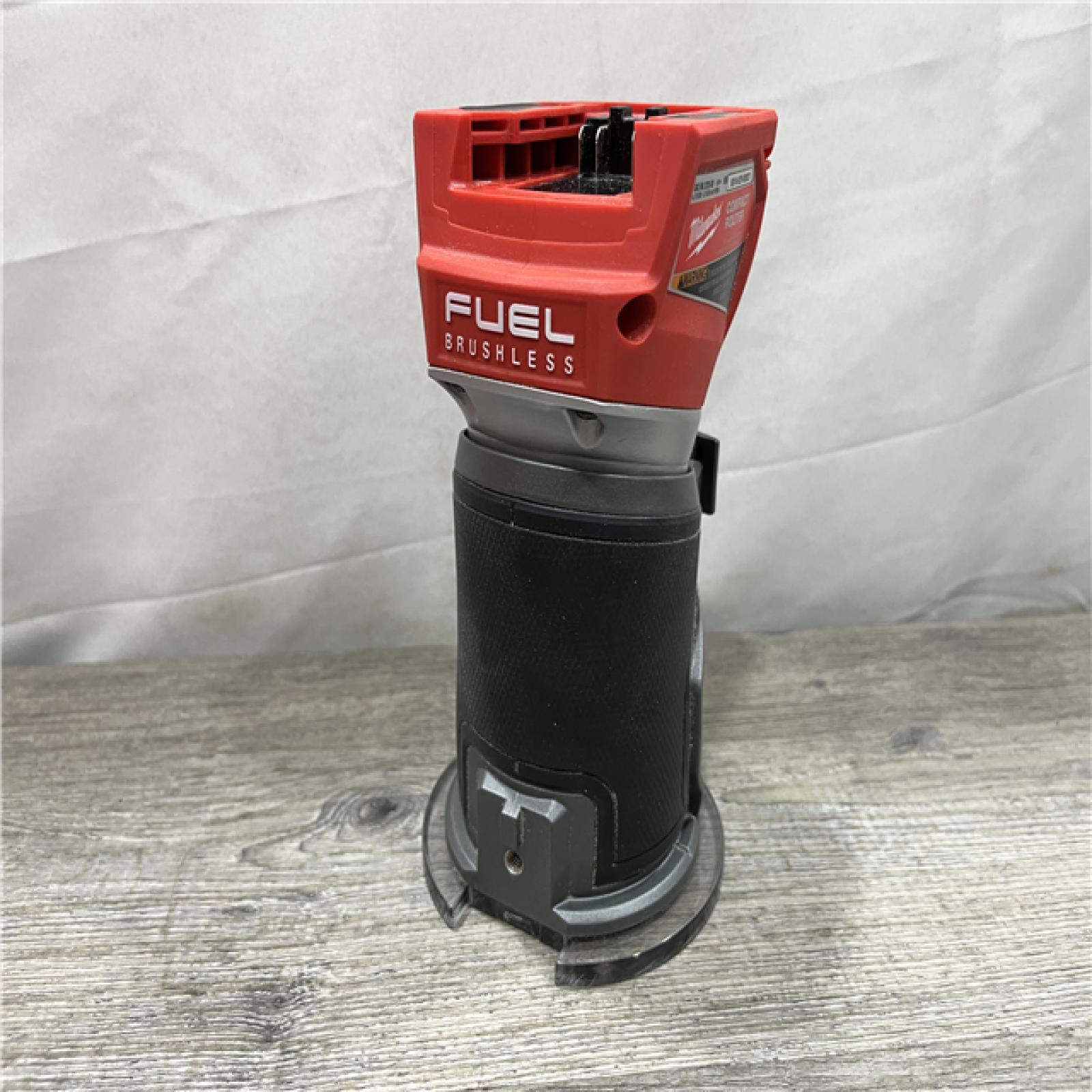 AS-IS Milwaukee FUEL 18V Lithium-Ion Brushless Cordless Compact Router (Tool-Only)