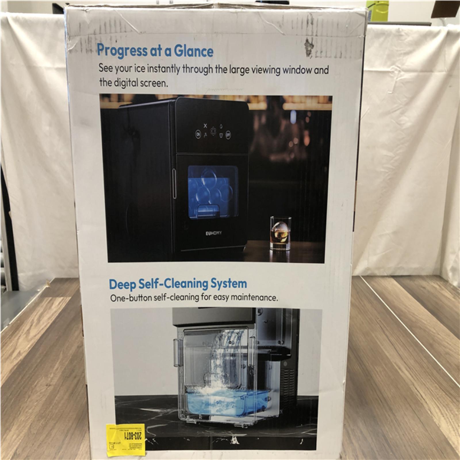 NEW! -EUHOMY Portable Sphere Ice Maker IM024-SBL