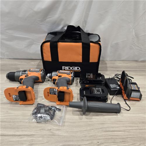 AS-IS RIDGID 18V Brushless Cordless 2-Tool Combo Kit