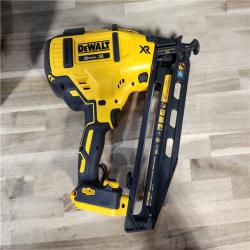 HOUSTON LOCATION - AS-IS DeWalt DCN660D1 20V 16 Gauge Cordless Angled Finish Nailer Kit W/ 2Ah Battery