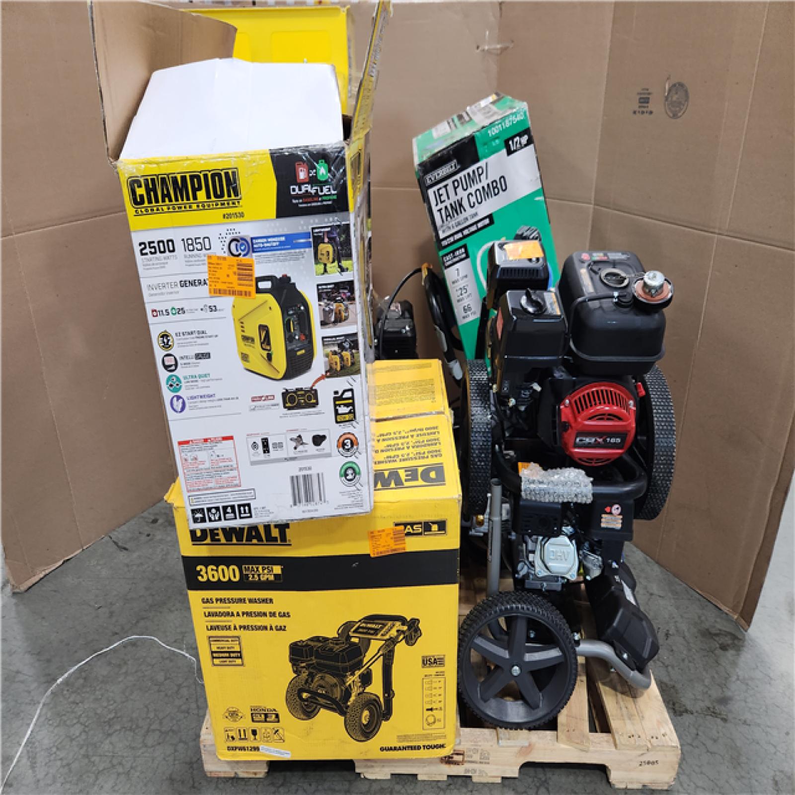 CALIFORNIA AS-IS OUT DOOR POWER EQUIPMENT