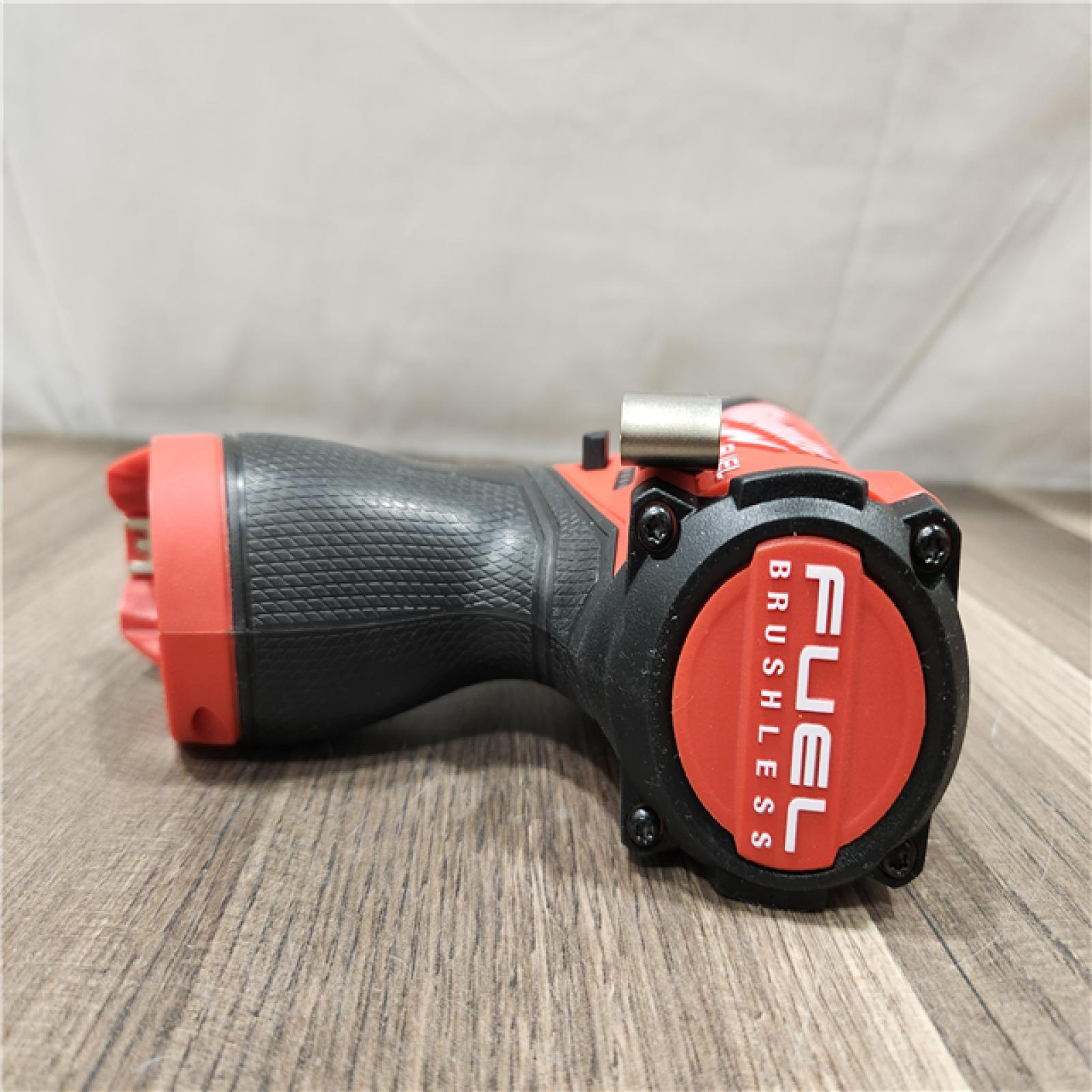 AS-IS- Milwaukee M12 FUEL 12V Lithium-Ion Brushless Cordless Stubby 1/2 in. Impact Wrench (Tool-Only)