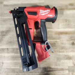 HOUSTON LOCATION - AS-IS Milwaukee 2841-20 18V Cordless Gen II 16 Gauge Angled Finish Nailer (Tool Only)