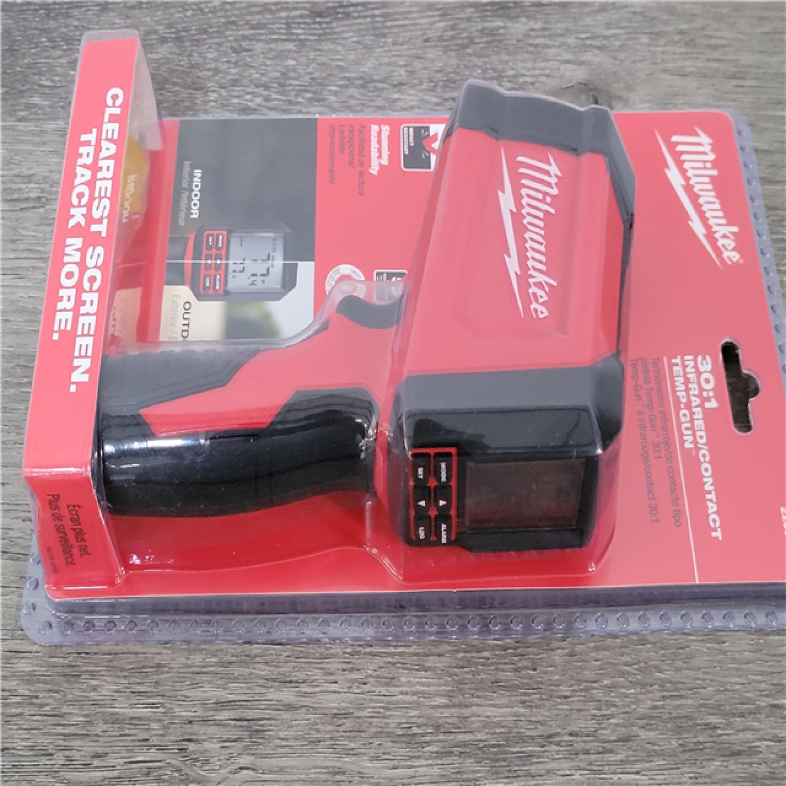 California NEW Milwaukee 30;1 Infrared/Contact Temp Gun