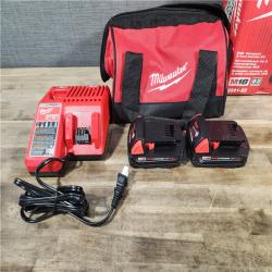 HOUSTON LOCATION - AS-IS Milwaukee 18V Cordless Brushed 2 Tool Drill/Driver and Impact Driver Kit