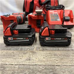 AS-IS Milwaukee 18V Lithium-Ion Cordless Drill Driver/Impact Driver Combo Kit