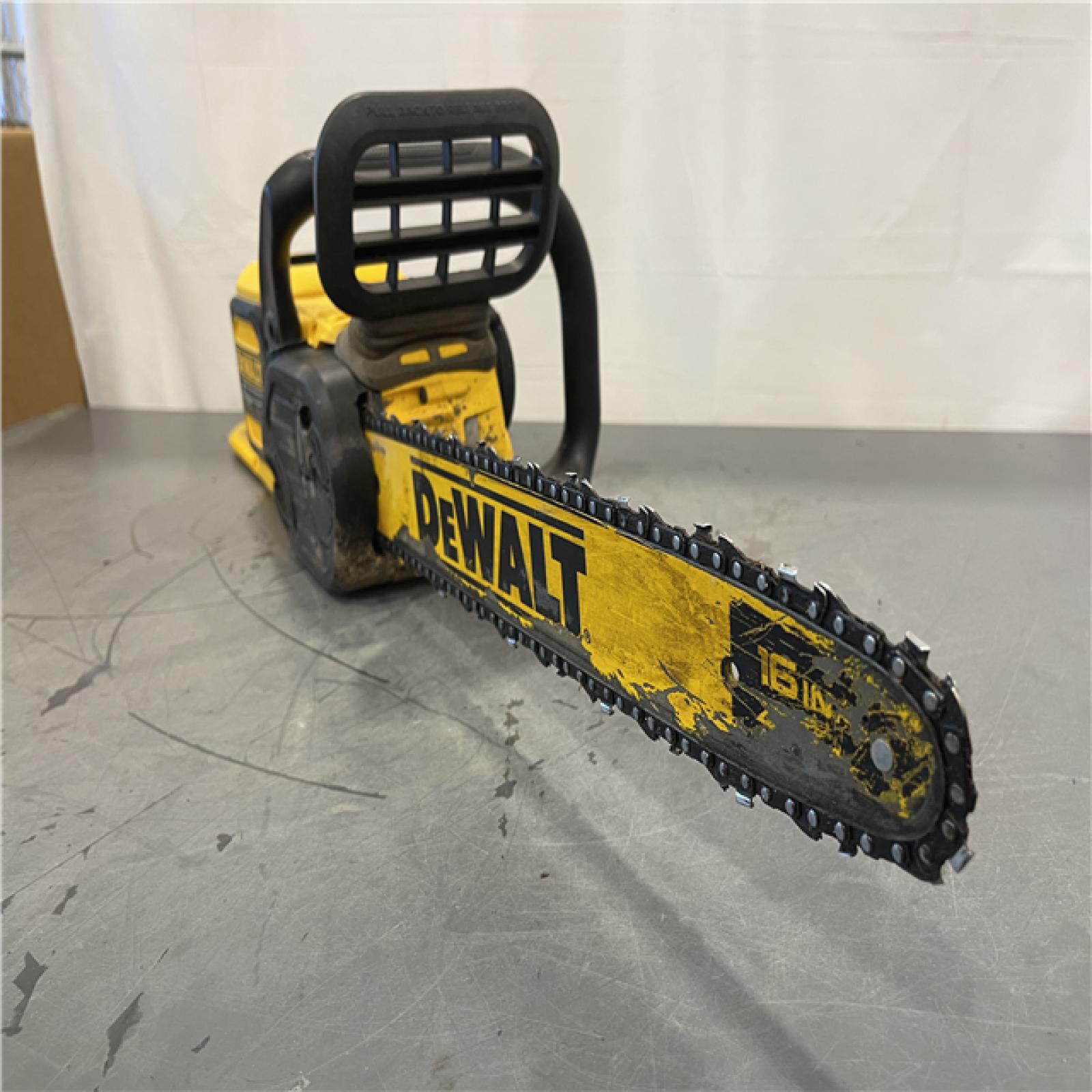 AS-IS - DEWALT FLEXVOLT 60V MAX 16in. Brushless Cordless Battery Powered Chainsaw