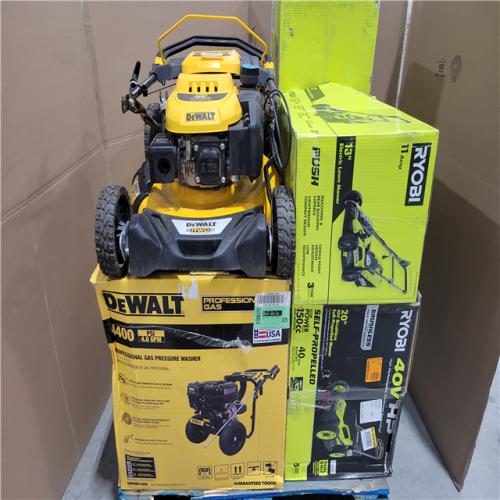 CALIFORNIA AS-IS OUTDOOR POWER EQUIPMENT