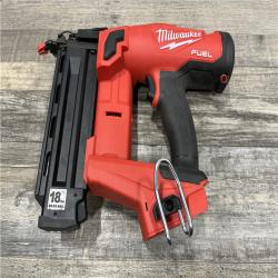 AS-IS Milwaukee FUEL 18-Volt Lithium-Ion Brushless Cordless Gen II 18-Gauge Brad Nailer (Tool-Only)