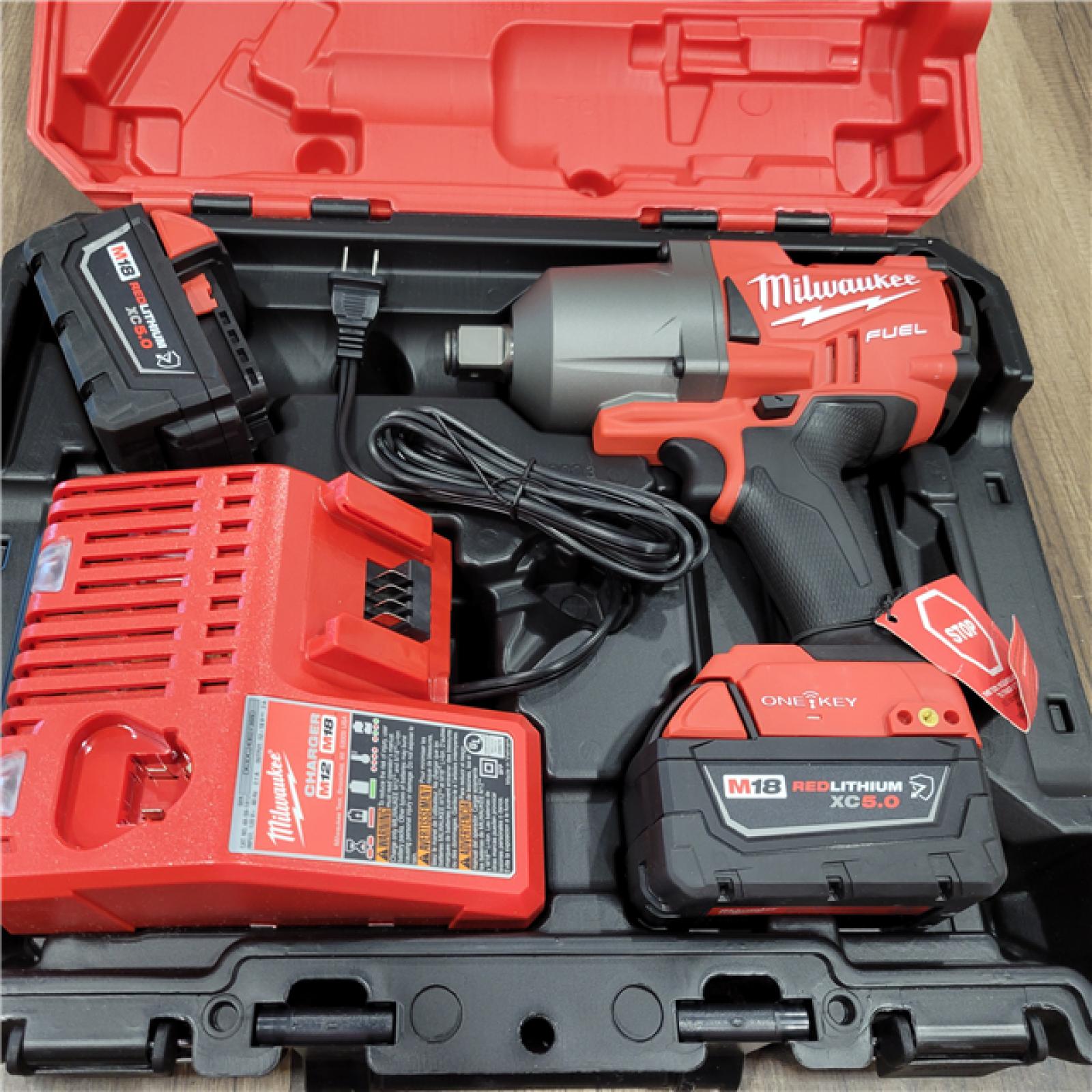 AS-IS Milwaukee 2864-22R 18V Brushless 3/4  High-Torque Impact Wrench W/ Friction Ring