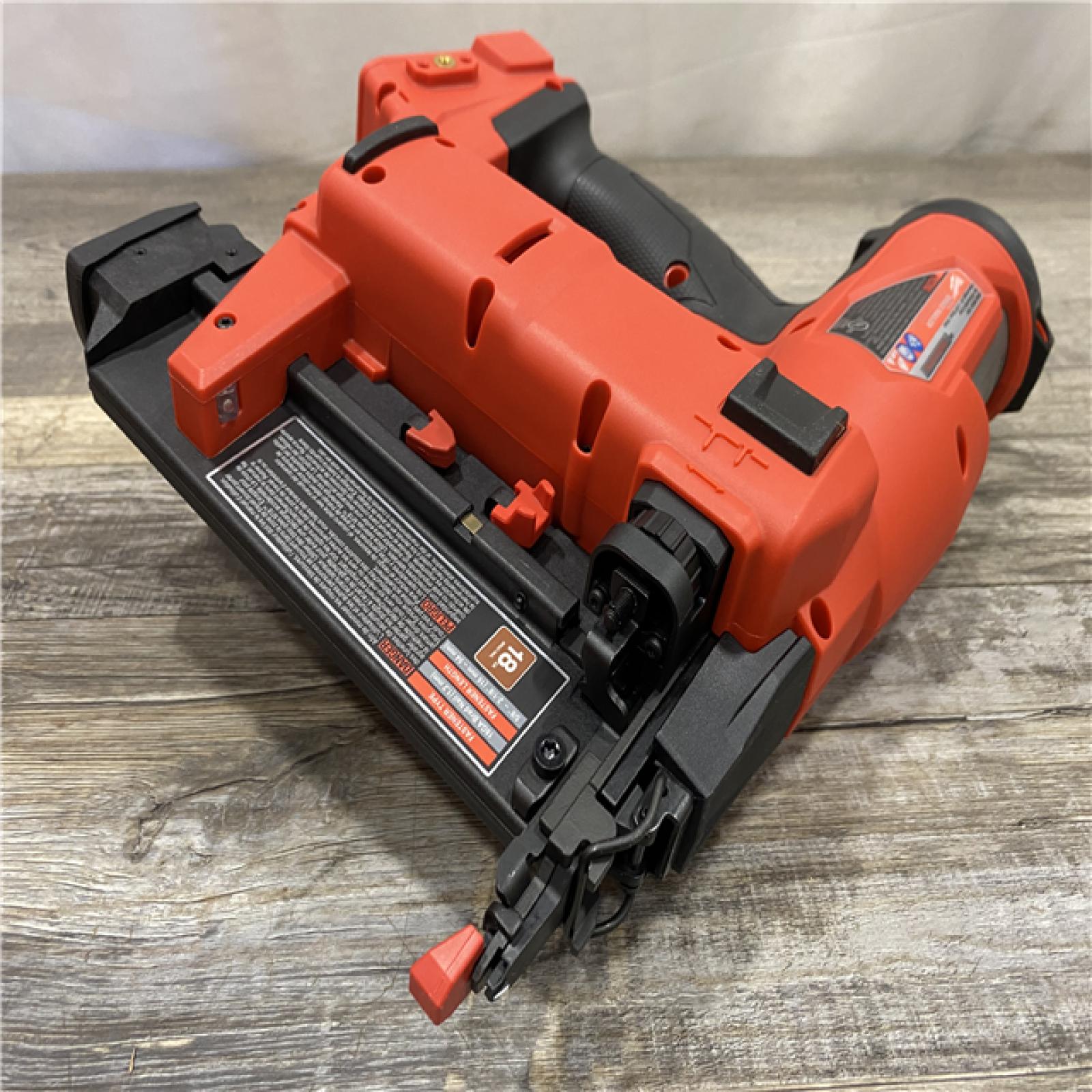 AS-IS Milwaukee FUEL 18-Volt Lithium-Ion Brushless Cordless Gen II 18-Gauge Brad Nailer (Tool-Only)