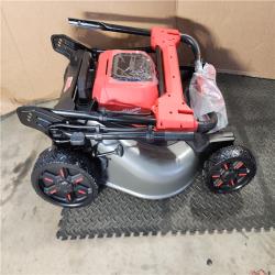 HOUSTON LOCATION - AS-IS Milwaukee M18 FUEL Brushless Cordless 21 in. Walk Behind Dual Battery Self-Propelled Mower Kit W/ CHARGER
