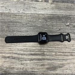 AS-IS  Apple Watch Series 4 40mm Space Gray Aluminum Case with Black Sport Band