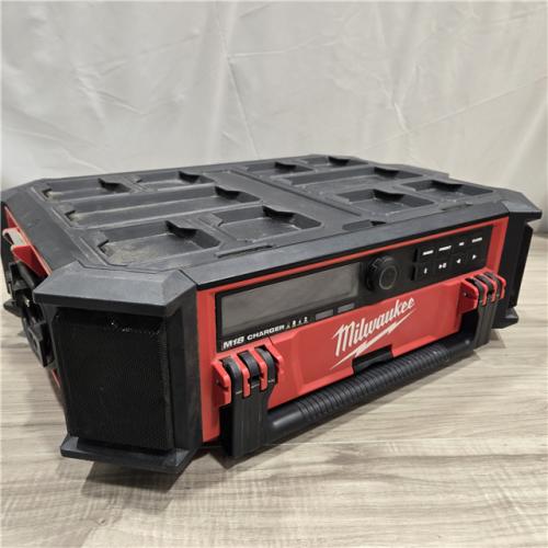 AS-IS Milwaukee 2950-20 18V M18 PACKOUT Cordless Radio + Charger (Tool Only)