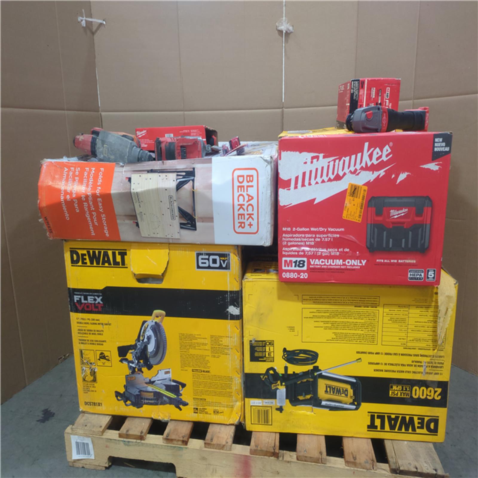 CALIFORNIA AS-IS TOOL PALLET