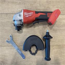 AS-IS Milwaukee 18V Lithium-Ion Brushless Cordless 4-1/2 in./5 in. Grinder w/Paddle Switch (Tool-Only)
