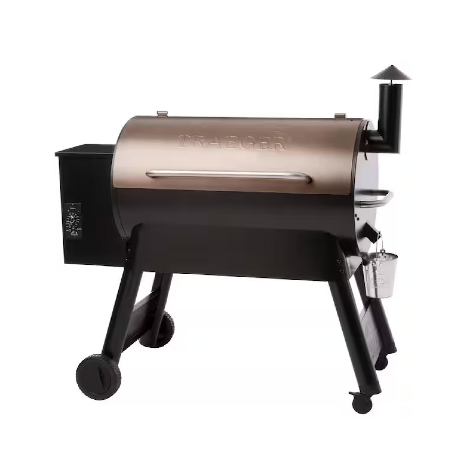 DALLAS LOCATION - Traeger Pro Series 34-Pellet Grill and Smoker in Bronze