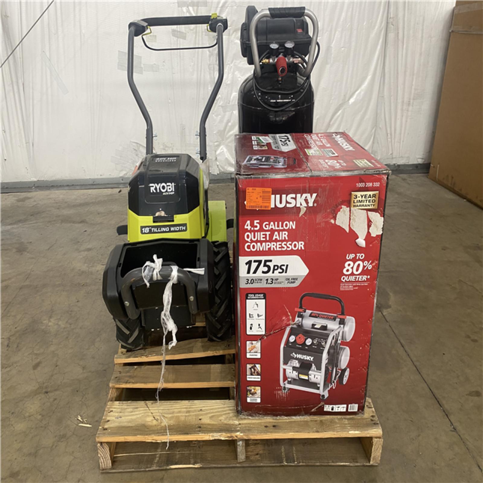 Houston Location AS IS - outdoor pallet