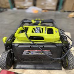Dallas Location - As-Is RYOBI 80V HP Brushless Battery Cordless Electric 30 in. Multi-Blade Lawn Mower with Battery and Charger