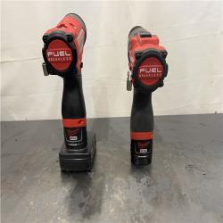 AS-IS- Milwaukee 12V Brushless Hammer Drill and Impact Driver Combo Kit