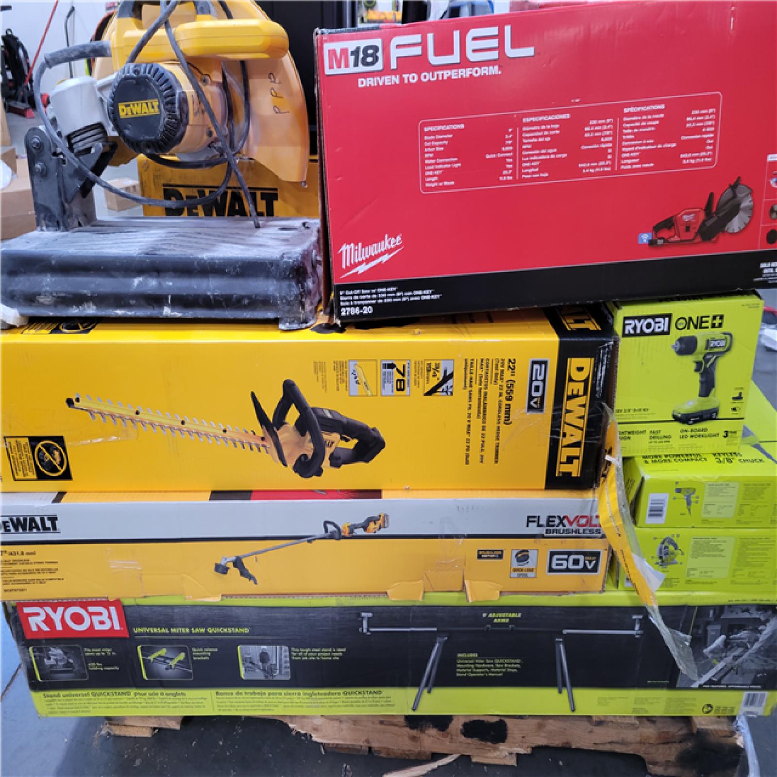 CALIFORNIA AS-IS TOOL PALLET