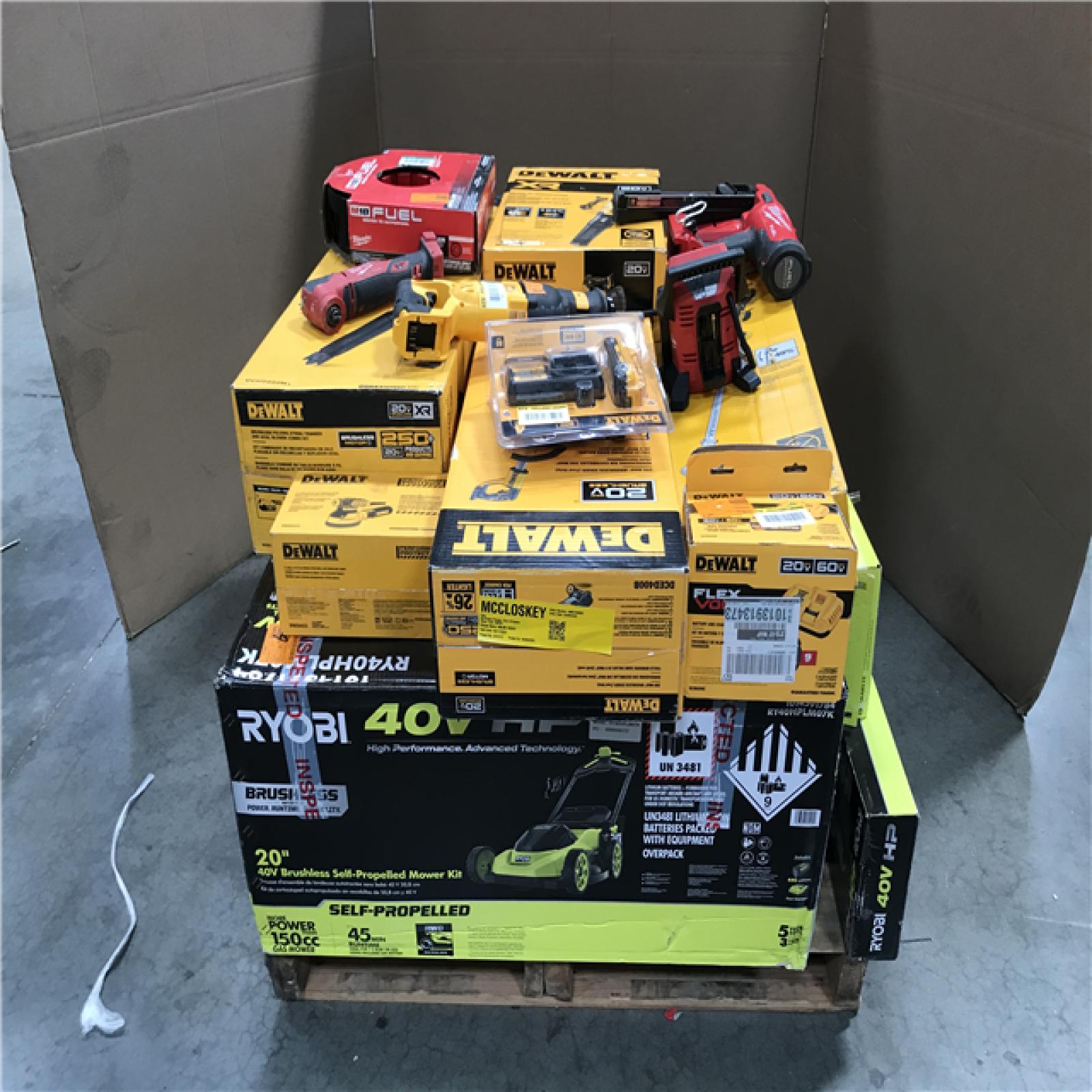 CALIFORNIA AS-IS TOOL PALLET