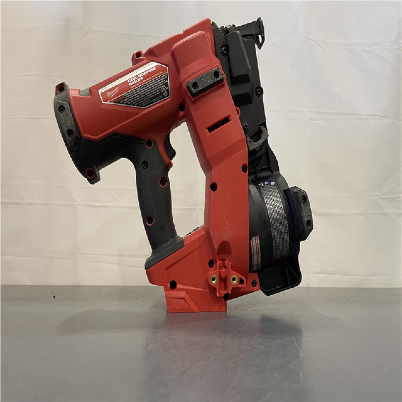 AS-IS - Milwaukee M18 FUEL Coil Roofing Nailer (TOOL ONLY)