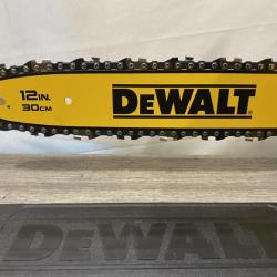 AS-IS DEWALT 20V MAX Compact 12 Brushless Cordless Chainsaw Kit
